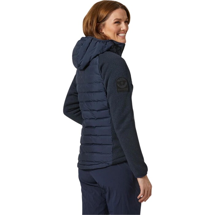 2024 Helly Hansen Womens Arctic Ocean Hybrid Insulated Jacket 30370 - Navy